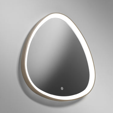 Lifering mirror 25w 3000k sand color Vivida international Lampade da parete
